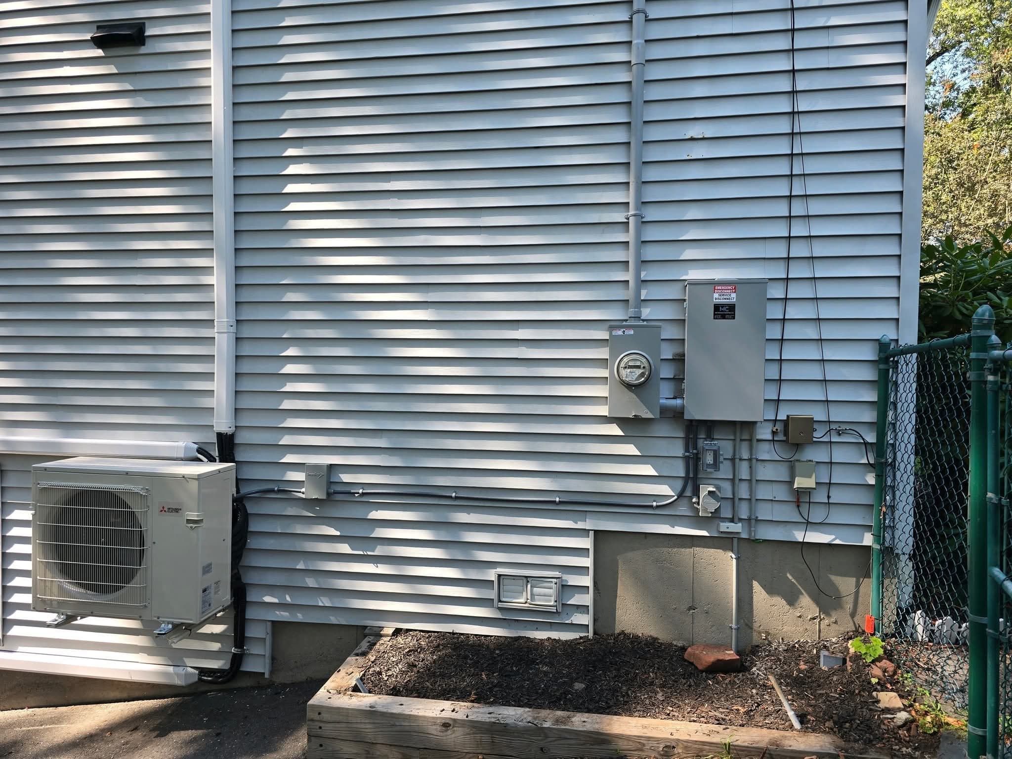 HVAC electrical installation 1